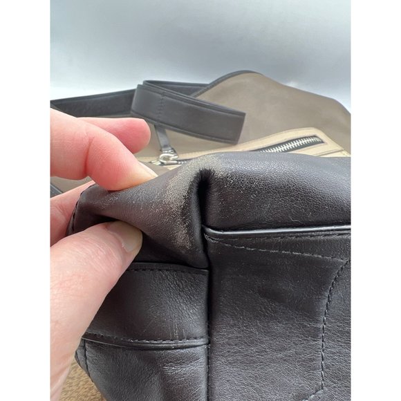 Coach Legacy Color Block Large Carry All Tote Duffle Bag 19979 - Picture 12 of 16